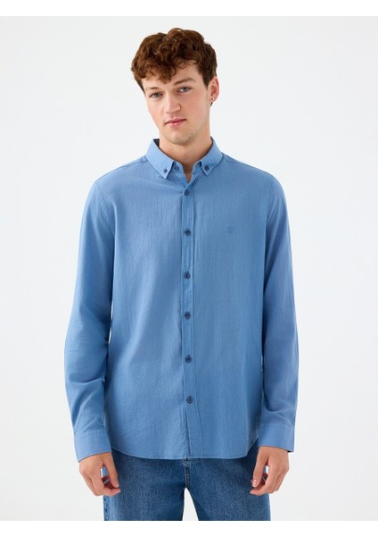 Regular Fit Erkek Gömlek U.kol