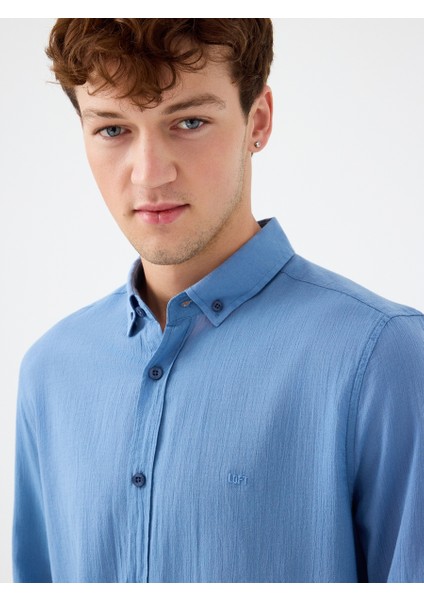 Regular Fit Erkek Gömlek U.kol