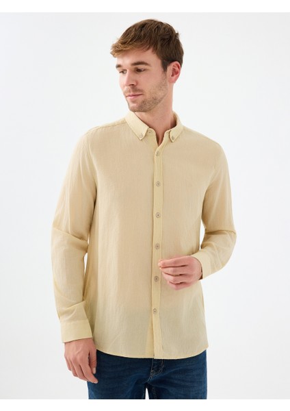 Regular Fit Erkek Gömlek U.kol
