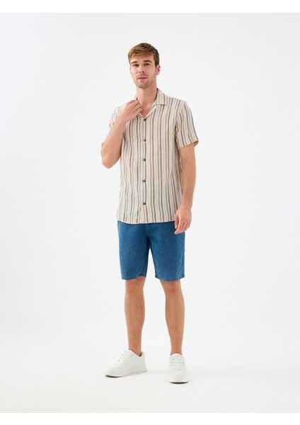 Relax Fit Erkek Gömlek K.kol