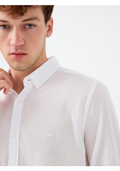 Regular Fit Erkek Gömlek U.kol