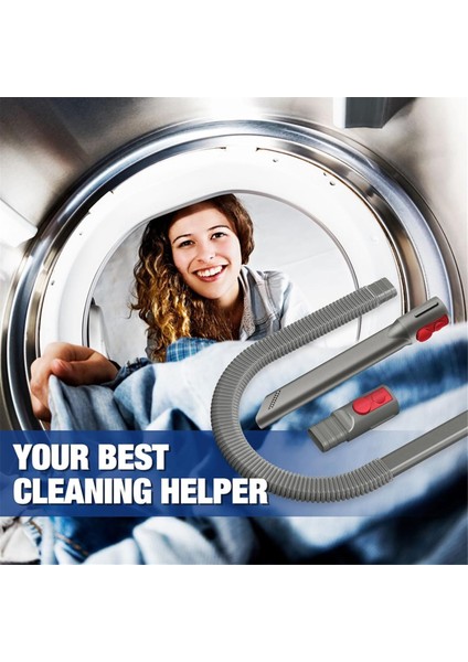 Dyson V7 V7 V8 V11 V12 V12 V15 Vakum Eki Için Kurutucu Havalandırma Temizleyici Kiti ve Crevice Aracı Derin Lint Adaptörünü Çıkarır (Yurt Dışından) indirimleri