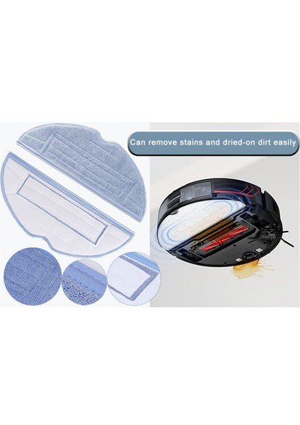 Xiaomi Roborock Için S7 / T7S / T7S Plus / G10 Robot Vakum Paspas Titreşim Mop Pad ile Paspas Rafı (Yurt Dışından) fiyatları