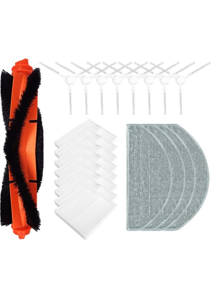 Xiaomi Robot Vakum E10 / E12 / B112 / C103 Silindir Hepa Filtre Mop Kumaşları Yedek Parça Değiştirme Aksesuar (Yurt Dışından)