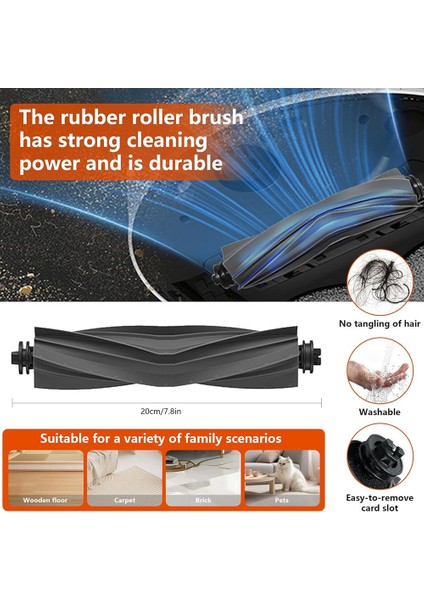 Dreame Bot L10S Pro L10S Ultra Robot Vakum Süpürge Yedek Parçaları, Yan Fırça, Kapak, Filtre, Mop Rag, Toz Çantası Için (Yurt Dışından) modelleri