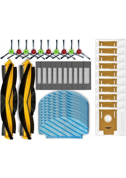 Ecovacs Deebot T9 Aıvı T8 Aıvı N8 Pro Serisi Robot Vakum Süpürge Yan Fırçası Ana Fırça Filtre Aksesuarları Parçaları (Yurt Dışından)