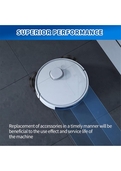 Ecovacs Deebot T9 Aıvı T8 Aıvı N8 Pro Serisi Robot Vakum Süpürge Yan Fırçası Ana Fırça Filtre Aksesuarları Parçaları (Yurt Dışından) indirimleri