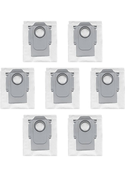 Xiaomi Için 7pcs Roborock P10 / Q Revo Robot Vakum Temizleyici Aksesuarları Toz Torbası Çöp Toz Çanta Yedek Parçaları (Yurt Dışından)