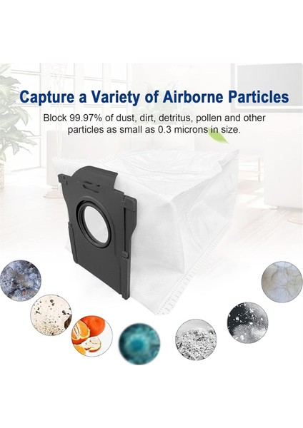 Dreame Için 17PCS X40 Ultra / S30 Pro Robot Vakum Süpürge Yıkanabilir Değiştirmeler Parçalar Temizleme Kiti Ana Yan Fırça (Yurt Dışından)