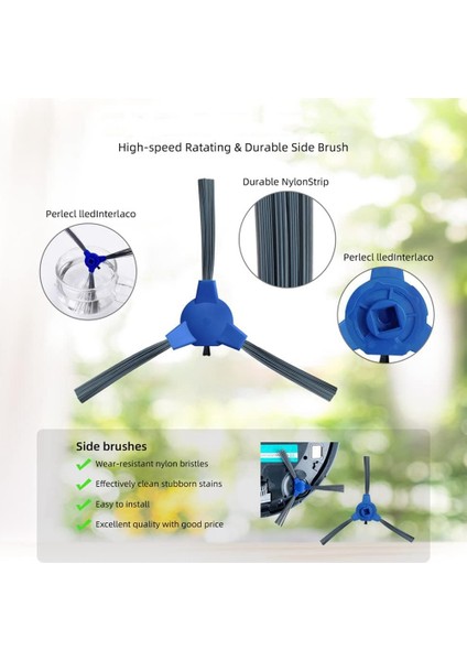 Eufy 15C Max, G32 Pro, 11S Maks, G30, 30C Max G20 Hibrid Robot Vakum Süpürge Ana Yan Fırça Hepa Filtre Aksesuarları (Yurt Dışından) indirimleri