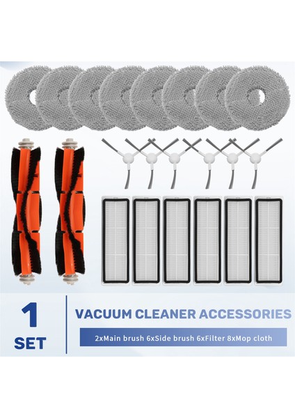 Xiaomi Robot Vakum S10+ / S10 Plus Aksesuarlar Hepa Filtre Mop Rag Bez Yedek Parçaları (Yurt Dışından) fırsatları