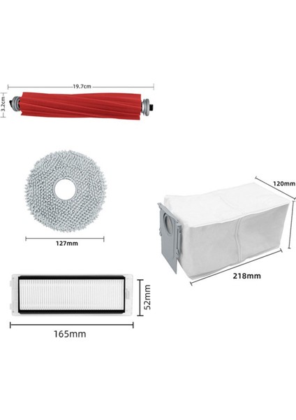 Yedek Parça Aksesuarları Roborock Q Revo /P10 Robtik Vakum Süpürücü (Yurt Dışından)