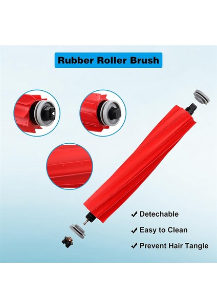 Aksesuarlar Roborock S7 &amp; S7+ &amp; S7 Maxv &amp; S7 Maxv Plus &amp; S7 Maxv Ultra Robot Vakumu Için Uyumlu Yedek Parçalar, A (Yurt Dışından) modelleri