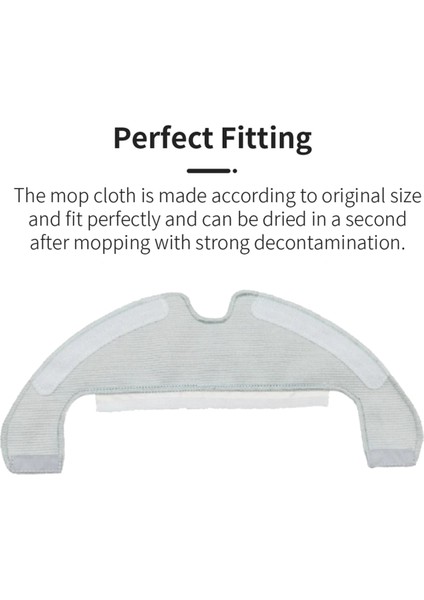 20PCS Dream D10S Için Paspas Bezleri Artı Robot Elektrikli Süpürge Değiştirilebilir Yıkanabilir Temizleme Bezi (Yurt Dışından) indirimleri