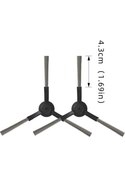 Xiaomi Robot Vakum Filtresi S10 S12, Mı Robot Vakum Paspas P Aksesuarları Mop Bezler Ana Yan Fırça STYJ02YM Yedek Parça (Yurt Dışından) fırsatları