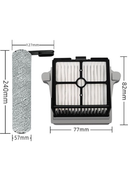Tineco Bir Kat S7/s7 Pro Yıkama Zemin Makinesi Vakum Süpürge Yedek Parçaları, 5 Pcs (Yurt Dışından) indirimleri