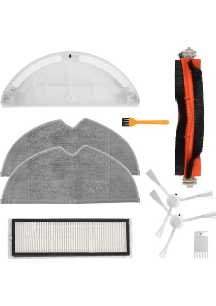 Ana Fırça Yan Fırça Filtreleri Xiaomi Mijia 1c Robot Vakum Temizleyici Aksesuarları Için Mop Kumaş Su Deposu (Yurt Dışından)