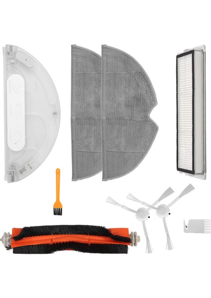 Ana Fırça Yan Fırça Filtreleri Xiaomi Mijia 1c Robot Vakum Temizleyici Aksesuarları Için Mop Kumaş Su Deposu (Yurt Dışından) fiyatları