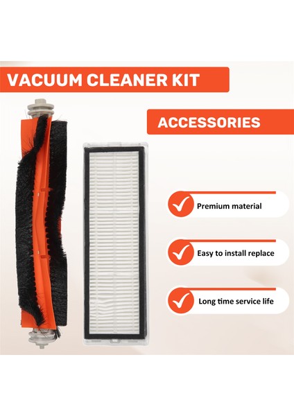 Ana Fırça Yan Fırça Filtreleri Xiaomi Mijia 1c Robot Vakum Temizleyici Aksesuarları Için Mop Kumaş Su Deposu (Yurt Dışından) indirimleri