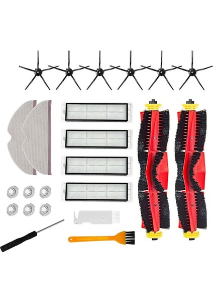 Xiaomi Için Roborock S5 Max S6 S6 Saf S6 Maxv S50 S51 S55 S5 Vakum Süpürge Parçaları Ana Yan Fırça Hepa Filtre Mop Bezi (Yurt Dışından)