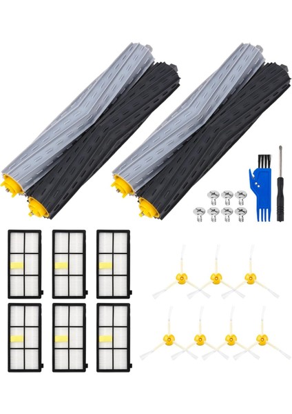 Irobot Roomba Için 860 865 870 880 896 960 966 971 976 980 981 Robot Vakum Süpürge Ana Yan Fırça Hepa Filtre Parçaları (Yurt Dışından)