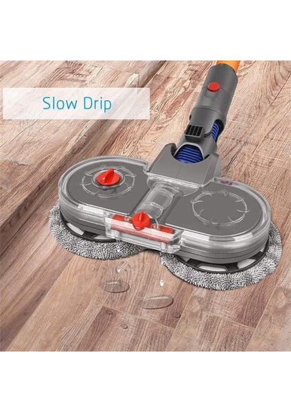 Mop Kafa Su Deposu Mop Pedler Dyson V10 Dijital Ince V12 Için Fırça Başı Slim Vakum Süpürge Si (Yurt Dışından) indirimleri
