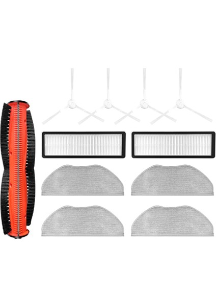 Xiaomi Robot Vakum S10T Keşif Anti-Sıkıştırma Süpürme ve Moping STFCR01SZ Mop Beşim Rag Furch Side Hepa Filtre (Yurt Dışından)