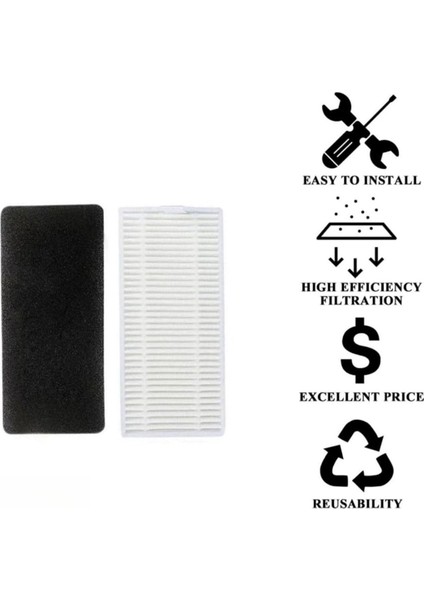 Airrobo P30 Robot Vakum Aksesuarları Için 9 Adet Airrobo P30 Yedek Parçalar Uygun (Yurt Dışından) modelleri