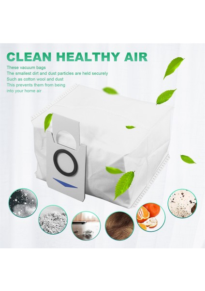 10 Paket Yedek Elektrikli Süpürge Torbaları Ecovacs Deebot X1 Omni Turbo Robot Vakum Süpürücü (Yurt Dışından) indirimleri