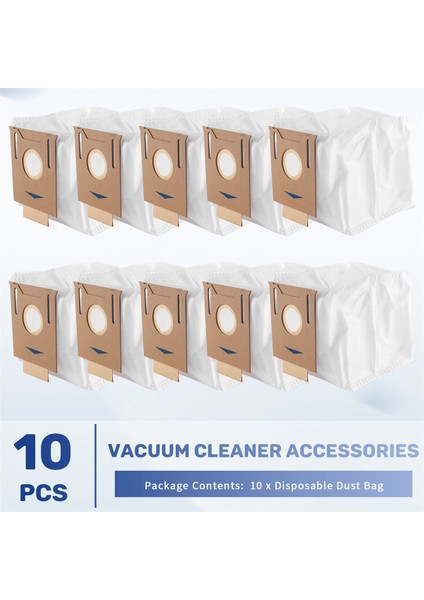 Ecovacs Deebot T8 Aıvı T8 T9 N8 DX93 DDX96 Robot Vakum Süpürücü, 10 Paket Vakum Torbası (Yurt Dışından) indirimleri