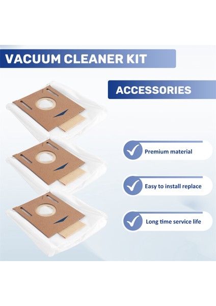 Ecovacs Deebot T8 Aıvı T8 T9 N8 DX93 DDX96 Robot Vakum Süpürücü, 10 Paket Vakum Torbası (Yurt Dışından)