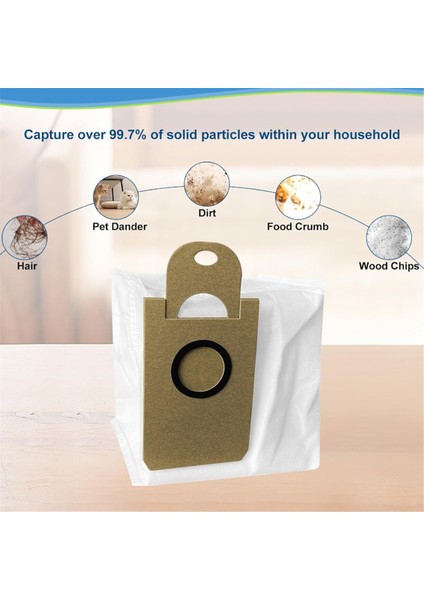 30PCS Yedek Yedek Parçalar Imou L11 L11 Pro Robot Vakum Temizleyici Çöp Çöp Tuz Torbası (Yurt Dışından) indirimleri