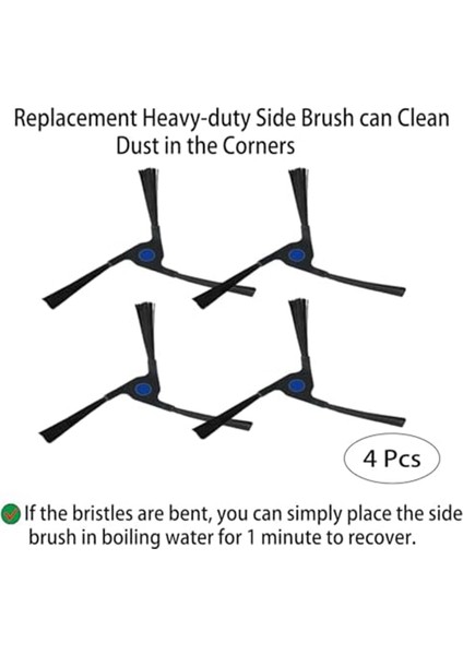 Ecovacs Deebot X2/x2 Pro/x2 Omnı Robot Vakum Robot Vakum Ana Fırça Filtresi Mop Pad Parçaları Için Yedek Aksesuarlar (Yurt Dışından) modelleri