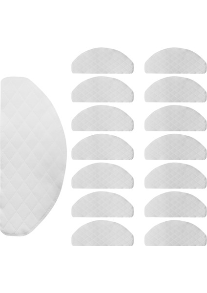 40PCS Ecovacs Deebot Ozmo T8 Vakum Süpürge Mop Bezleri Moping Pedler Yedek Parçalar (Yurt Dışından)