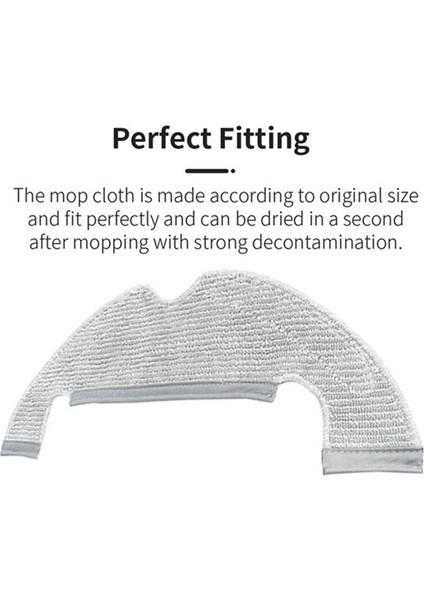 12PCS Dreame Bot D10 Için Yedek Parçalar Plus RLS3D, Z10 Pro, L10 Plus Robot Vakum Ana Yan Fırça Hepa Filtre Mop (Yurt Dışından) fiyatları