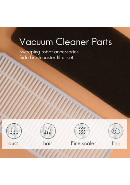 18PCS Yan Fırça Ana Fırça Çerçevesi Kapak Tekerleği Tekerlek Filtresi Ecovacs Deebot 600 601 605 710 N79 N79S Vakum Süpürge Yedek Parçaları (Yurt Dışından) fırsatları