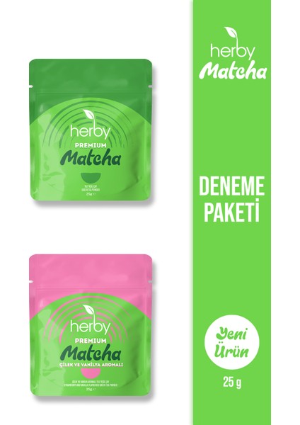 Premium Matcha Deneme Paketi