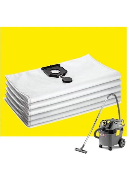 14 Adet Büyük Kapasiteli Toz Torbası, 2.889-154.0. Elektrikli Süpürücü Çöp Torbası Yedek Aksesuarlar. Karcher NT30/130L Için (Yurt Dışından) fırsatları