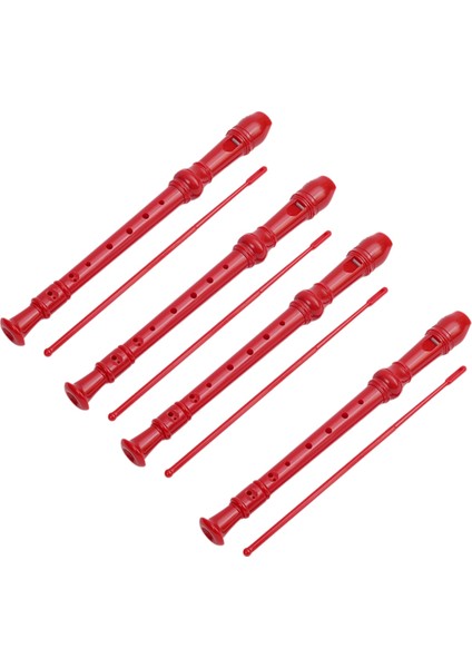 Kırmızı Abs Kayıt Kayıt Tiz 8 Delikli Müzik Aleti Flüt Çocuklar Yetişkin Yeni Başlayanlar Giriş Seviyesi Flüt Enstrüman (Yurt Dışından) indirimleri