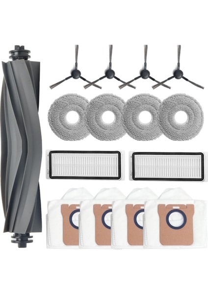 Dream L20 Ultra / L30 Ultra Robot Vakum Süpürücü, Ana Fırça, Toz Torbaları, Paspas Pedleri, Hepa Filtreleri Için Yedek Parçalar (Yurt Dışından)