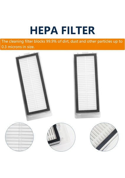 Dream L20 Ultra / L30 Ultra Robot Vakum Süpürücü, Ana Fırça, Toz Torbaları, Paspas Pedleri, Hepa Filtreleri Için Yedek Parçalar (Yurt Dışından) indirimleri