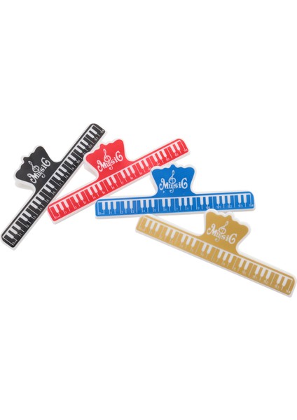 4 Adet Müzik Kitabı Not Kağıt Cetvel Nesli Müzik Yay Klip Tutucu Piyano Gitar Viola Viyola Çello Performansı (Yurt Dışından) fırsatları