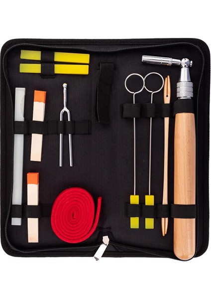 Profesyonel Piyano Ayarlama Kiti Piyano Tuning Çekiç ve Sessiz Kit Piyano Ayarlama Kiti 12 Pcs (Yurt Dışından)