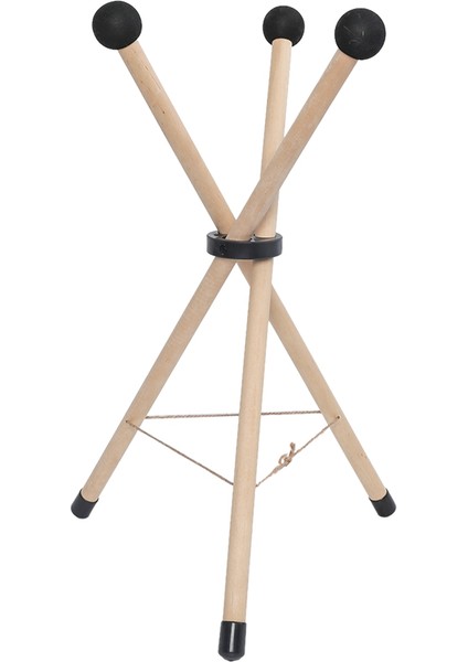 Masif Ahşap Standı, Müzik Enstrümanı Standı, Evrensel Katlanabilir Taşınabilir Davul Standı (Yurt Dışından)