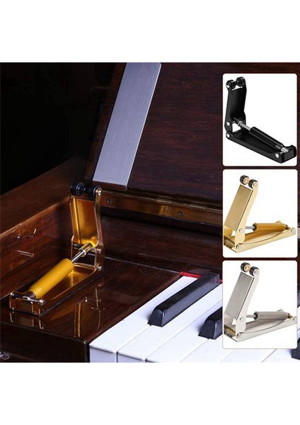 Alaşım Piyano Kapağı Yavaş Kapanış Bıçak Düzeni Hidrolik Kapak Redüktör Piyano Aksesuarları, Siyah (Yurt Dışından) modelleri