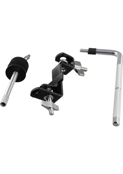 Drum Cowbell Tutucu Kelepçesi Profesyonel Perküsyon Müzik Enstrümanı Destek Klip Taşınabilir Onarım Parçaları Zil Klibi (Yurt Dışından)