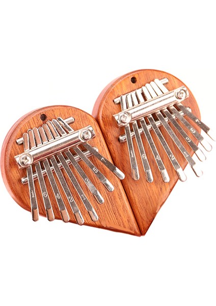 Mini Kalimba 8 Anahtar Zarif Parmak Başparmak Piyano, Yeni Başlayanlar Için Hediye Müzik Aşık Oyuncuları, Sevimli Kolye Aşk (Yurt Dışından) fırsatları