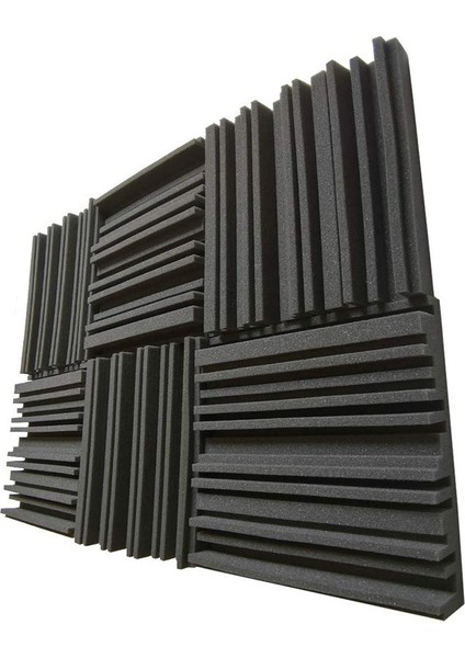 6 Pcs Akustik Stüdyo Emilim Köpük Paneli Geniş Bant Ses Emici Periyodik Olusu Yapısı (Yurt Dışından) fırsatları