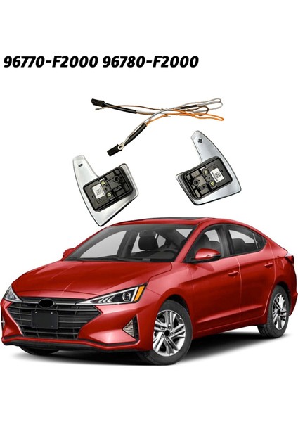 1paır Araç Dısıng Sıng Sürücü Kapsamı Ile 96770-F2000 96780-F2000 Hyundai Elantra 2017-2019 Avante (Yurt Dışından) modelleri