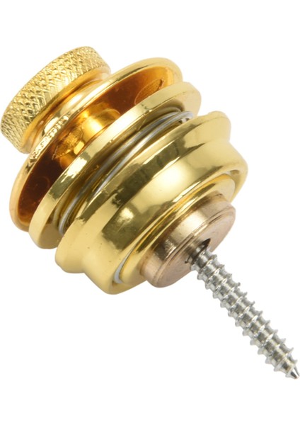 2pcs Slip Olmayan Gitar Kayışı Kilit Kilit Gitar Kemerleri Toka Düğmesi Akustik Elektrik Bass Gitar Kayış Parçaları Aksesuarlar-Gold (Yurt Dışından) fırsatları